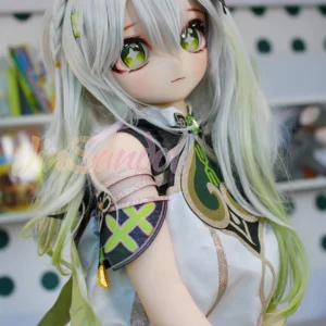 ตุ๊กตายางอนิเมะ anime sexdoll น้องเรอิ ผมเทาอมเขียวตาสีเขียว ใส่ชุดแฟนซี