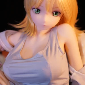 anime sexdoll saika so cute with blond hair