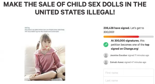 โหวตห้ามขายตุ๊กตายางเด็ก ให้ผิดกฏหมายในการขาย