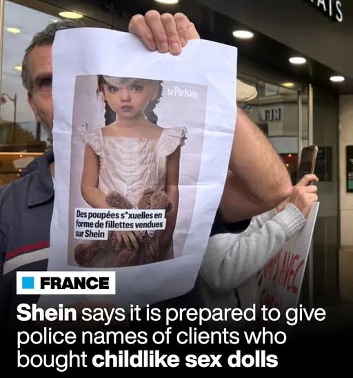 ประท้วงให้หยุดขายตุ๊กตายางเด็ก