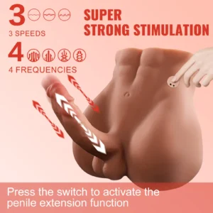 ตุ๊กตายางผู้ชายมีก้น ดังเข้าออกได้