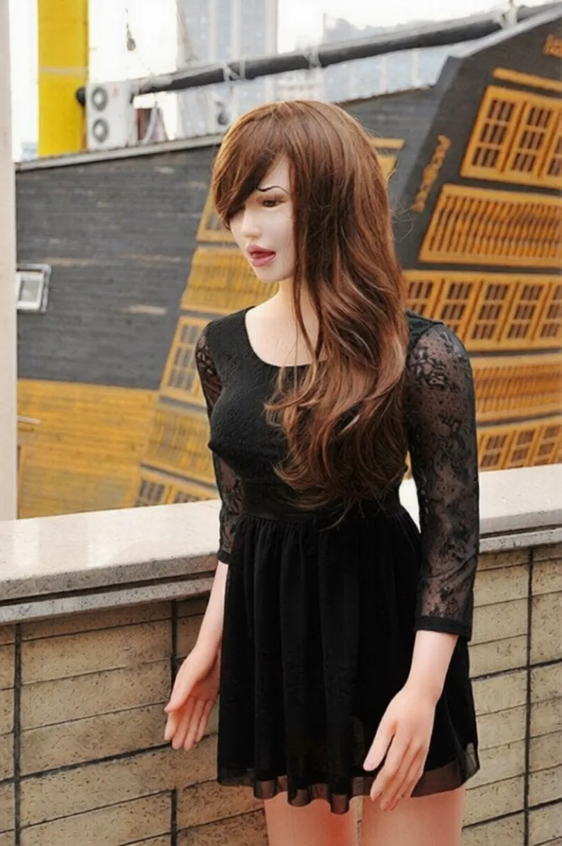 ตุ๊กตายางเป่าลมยืนหันข้างสวยงาม