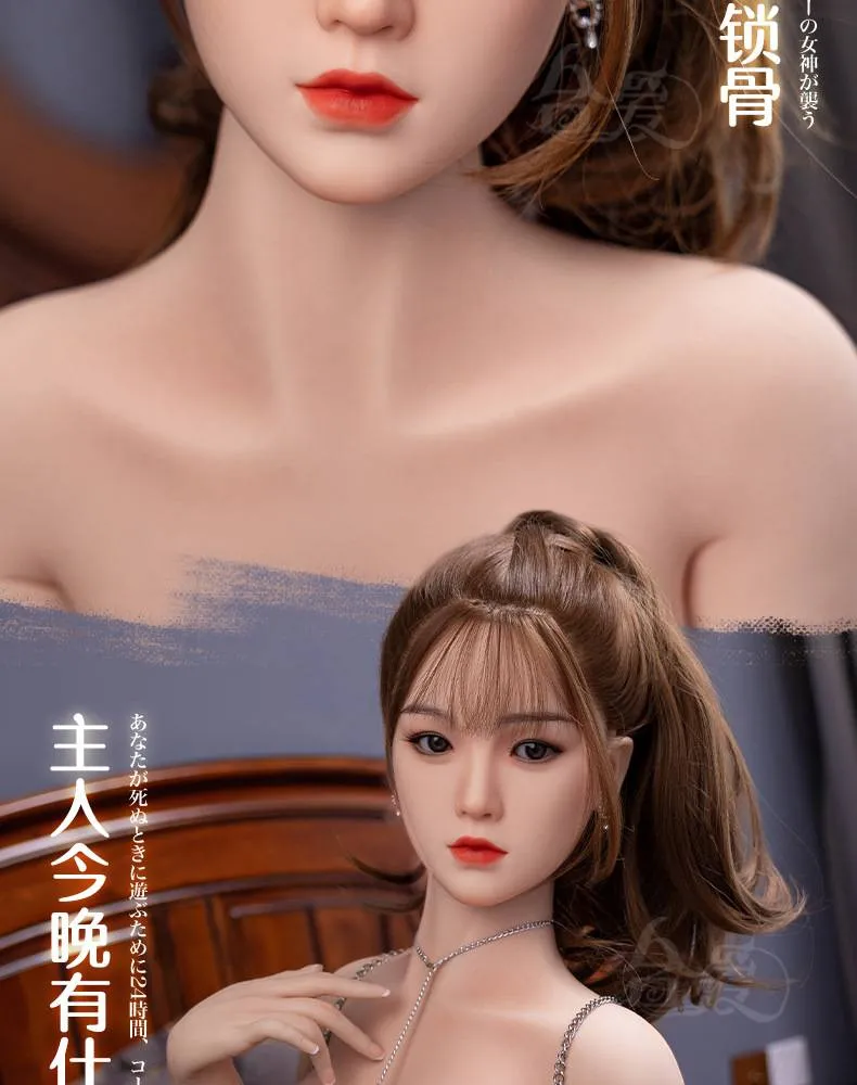 ซูมบริเวณคอของน้องตุ๊กตายางน้องหมวย