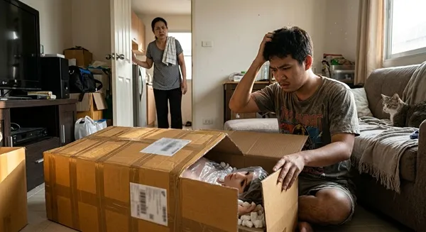 ผู้ชายซื้อตุ๊กตายางมักมีปัญหาทางบ้าน