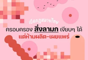 วัตถุทะลึ่งลากมกตามกฏหมายไทย